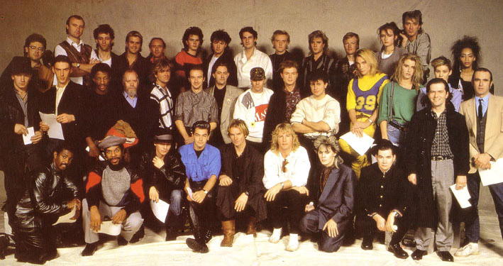 status quo band aid.  yes, the bad) of British music together as Band Aid, determined to apply 